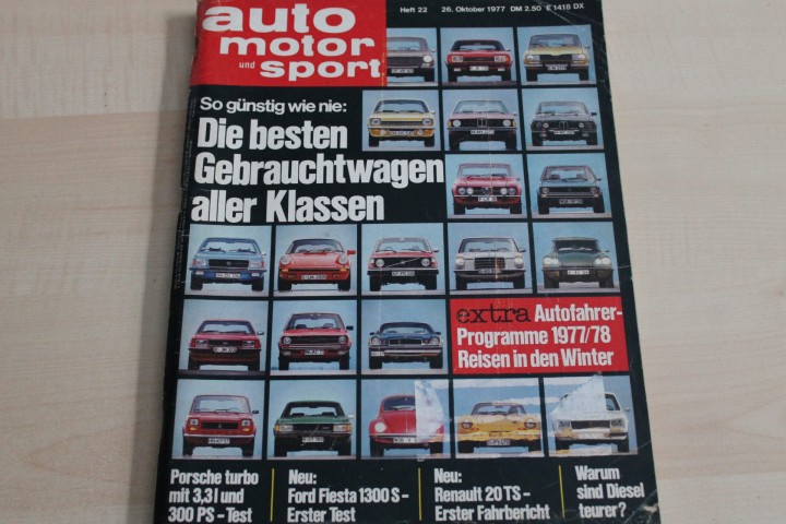 Deckblatt Auto Motor und Sport (22/1977)